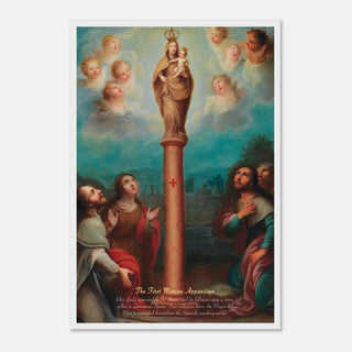 Our Lady Appearing to St. James Framed Print - view 16