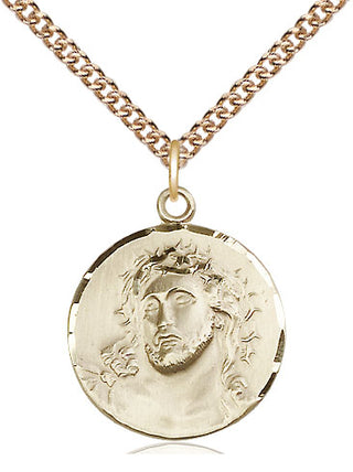 14kt Gold Ecce Homo Medal