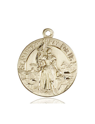 14kt Gold Saint Joan of Arc Medal