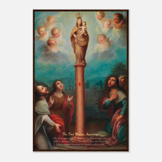 Our Lady Appearing to St. James Framed Print - view 15
