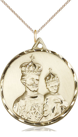 14kt Gold Saint Joseph Medal