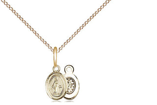 14kt Gold Miraculous Medal