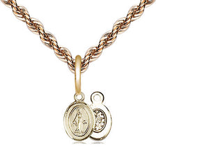 14kt Gold Miraculous Medal