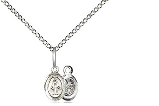 Sterling Silver Miraculous Medal Religious and Catholic Jewelry