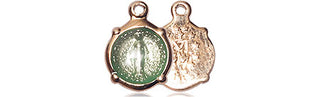 Gold Plate Sterling Silver Miraculous Medal Religious and Catholic Jewelry