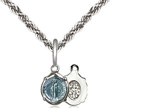 Sterling Silver Miraculous Medal Religious and Catholic Jewelry