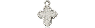 Sterling Silver 4-Way Medal
