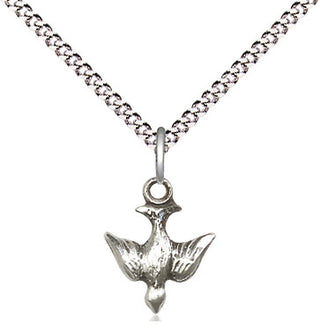 Pewter Holy Spirit Medal Religious and Catholic Jewelry