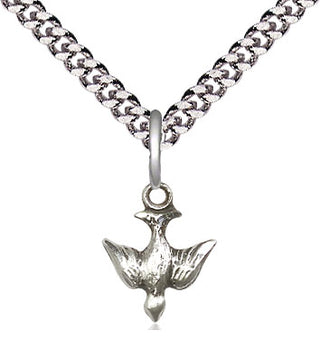 Pewter Holy Spirit Medal Religious and Catholic Jewelry