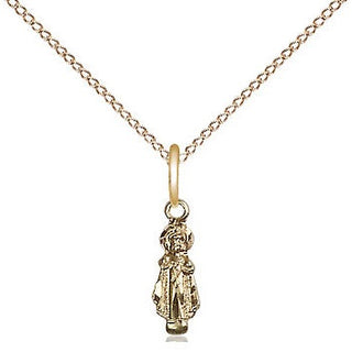 14kt Gold Infant Medal