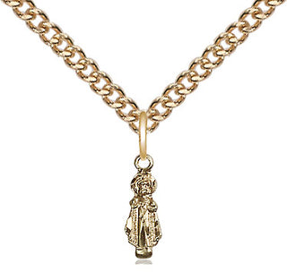 14kt Gold Infant Medal