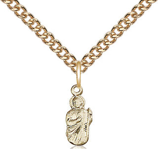 14kt Gold Filled Saint Jude Medal Religious and Catholic Jewelry