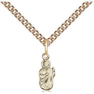 14kt Gold Saint Jude Medal