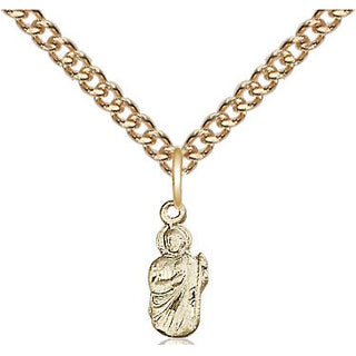 14kt Gold Saint Jude Medal