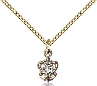 14kt Gold Filled Miraculous Medal Religious and Catholic Jewelry