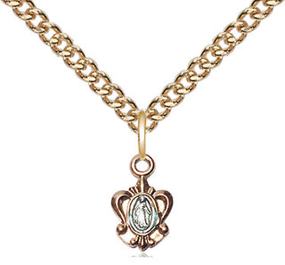 14kt Gold Miraculous Medal