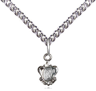 Sterling Silver Miraculous Medal Religious and Catholic Jewelry