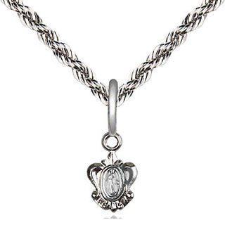 Sterling Silver Miraculous Medal Religious and Catholic Jewelry