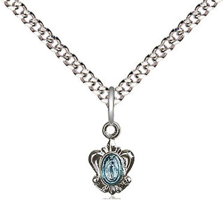Sterling Silver Miraculous Medal Religious and Catholic Jewelry