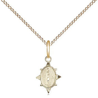 14kt Gold Miraculous Medal