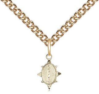 14kt Gold Miraculous Medal