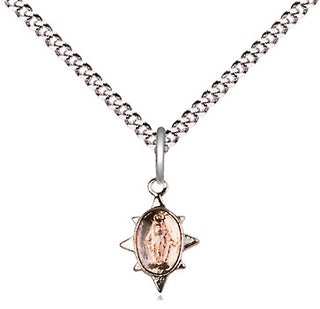 Sterling Silver Miraculous Medal Religious and Catholic Jewelry
