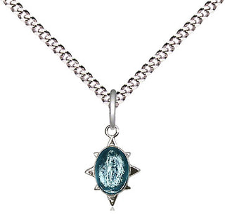 Sterling Silver Miraculous Medal Religious and Catholic Jewelry