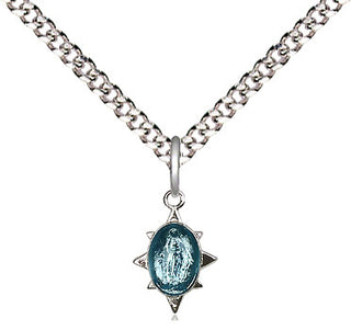 Sterling Silver Miraculous Medal Religious and Catholic Jewelry