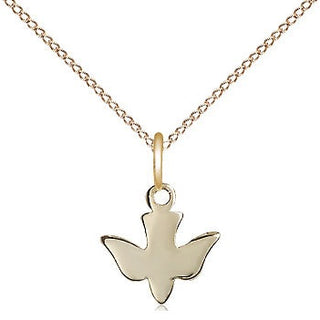 14kt Gold Holy Spirit Medal