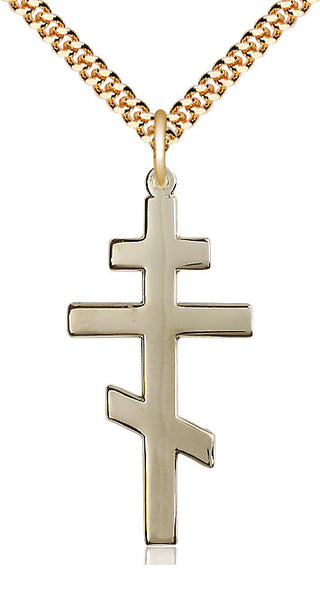 14kt Gold Filled Saint Andrew Medal Catholic Jewelry