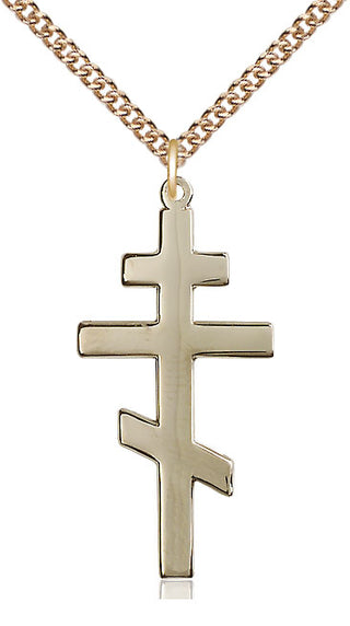 14kt Gold Filled Saint Andrew Medal Catholic Jewelry
