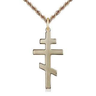 14kt Gold Filled Saint Andrew Medal Catholic Jewelry