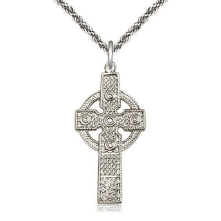 Sterling Silver Kilklispeen Cross Medal Catholic Jewelry