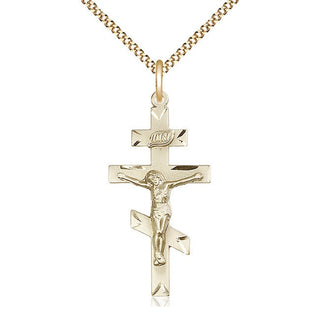 14kt Gold Filled Saint Andrew Medal Catholic Jewelry