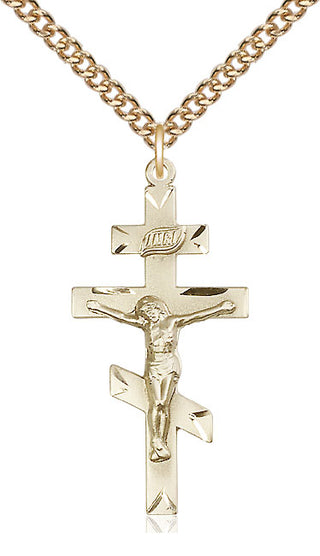 14kt Gold Saint Andrew Medal