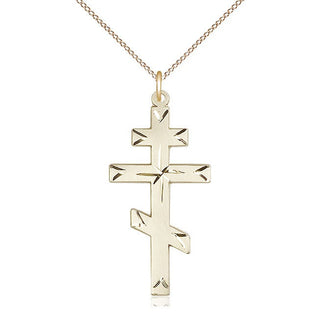 14kt Gold Cross Medal