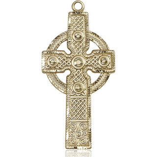 14kt Gold Kilklispeen Cross Medal