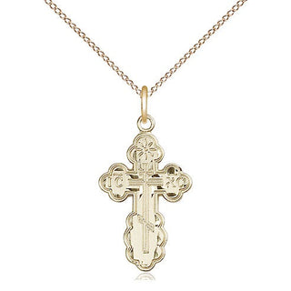 14kt Gold Saint Olga Cross Medal