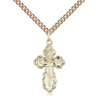 14kt Gold Saint Olga Cross Medal