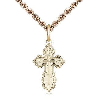 14kt Gold Saint Olga Cross Medal