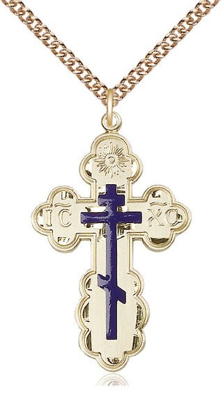 14kt Gold Saint Olga Cross Medal
