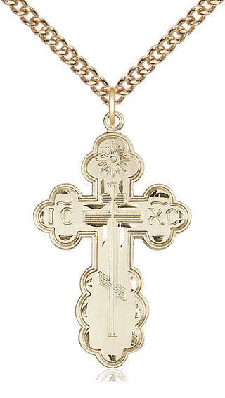 14kt Gold Saint Olga Cross Medal