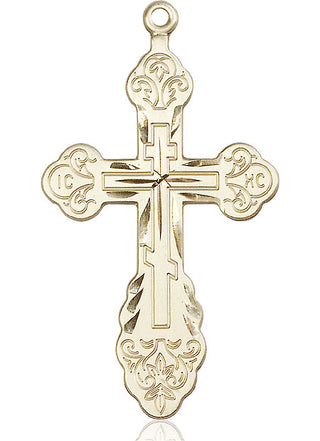 14kt Gold Filled Vladimir Cross Medal