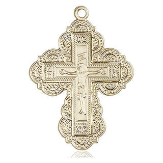 14kt Gold Filled Irene Cross Medal