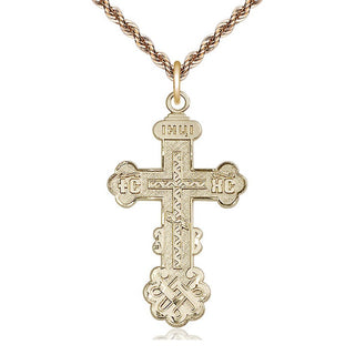 14kt Gold Kiev Cross Medal