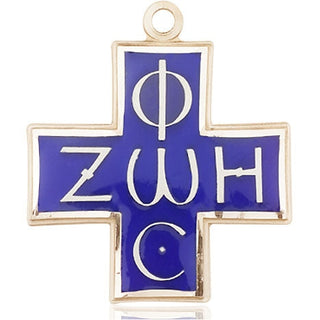 14kt Gold Filled Light & Life Medal