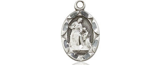 Sterling Silver Saint Ann Medal Religious and Catholic Jewelry