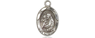 Sterling Silver Saint Anthony Medal Religious and Catholic Jewelry
