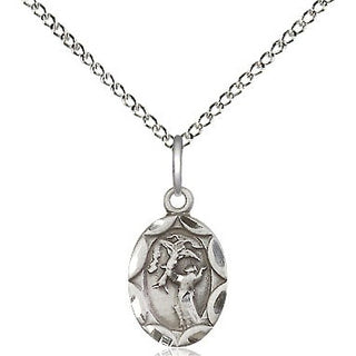 Sterling Silver Saint Francis Medal Religious and Catholic Jewelry