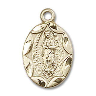 14kt Gold Filled Our Lady of Guadalupe Medal